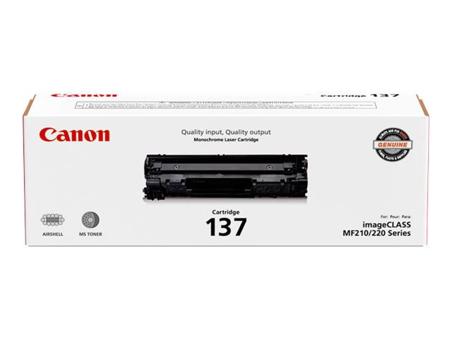 9435B001 (137) Toner, 2,400 Page-Yield, Black